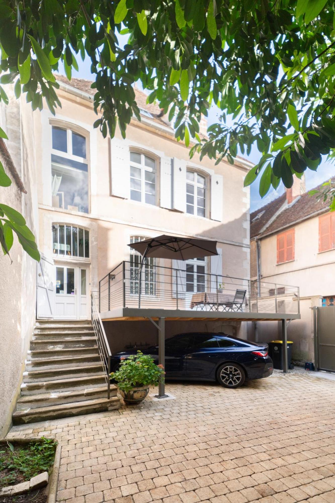 Clos St Eusebe En Coeur De Ville Auxerre Zewnętrze zdjęcie